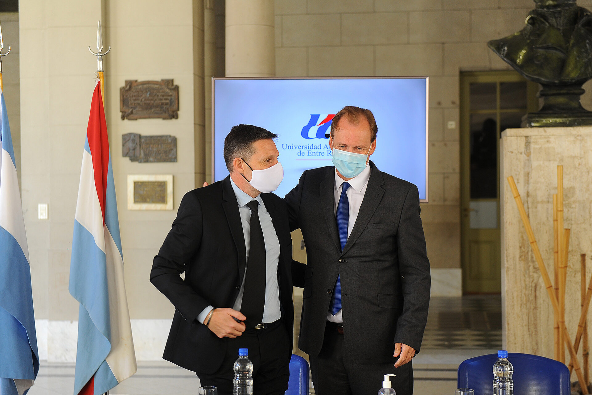 Bordet dijo que la Uader es “inversión en educación pública” y reiteró su compromiso con la institución