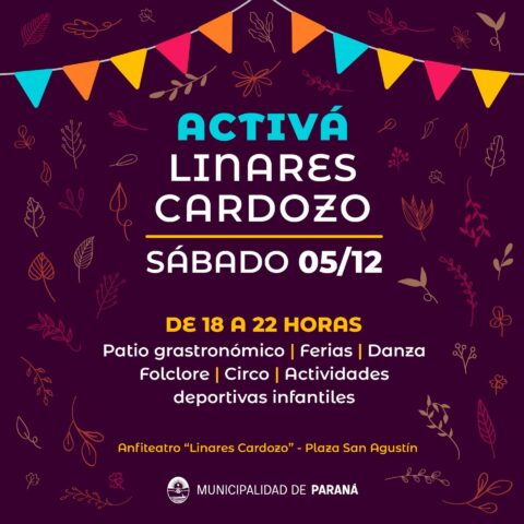 Con Activá Linares Cardozo, sigue el ciclo de ferias en los barrios