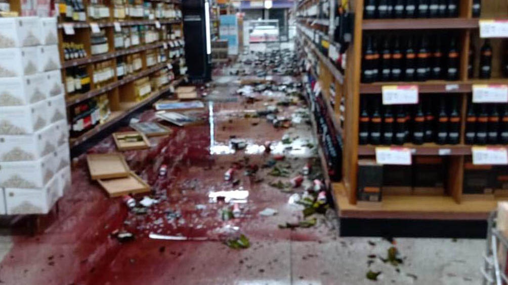 Temblor en Villa Media Agua