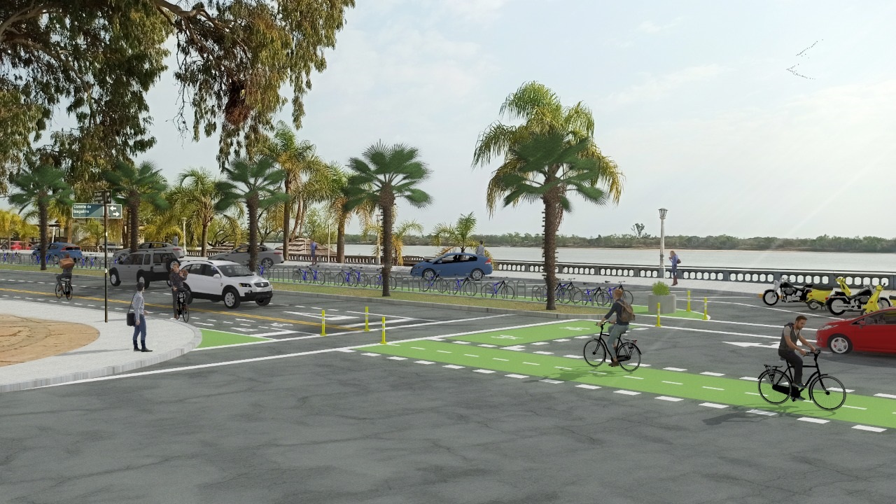 Se adjudicó la construcción de la Bicivía en la Costanera