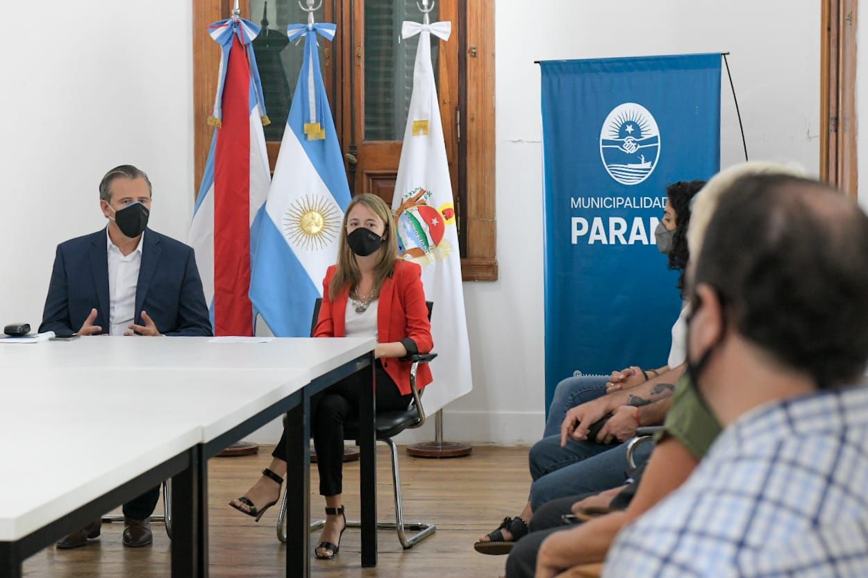 Profesionales de la ingeniería y arquitectos valoraron la instancia de diálogo con el intendente Bahl