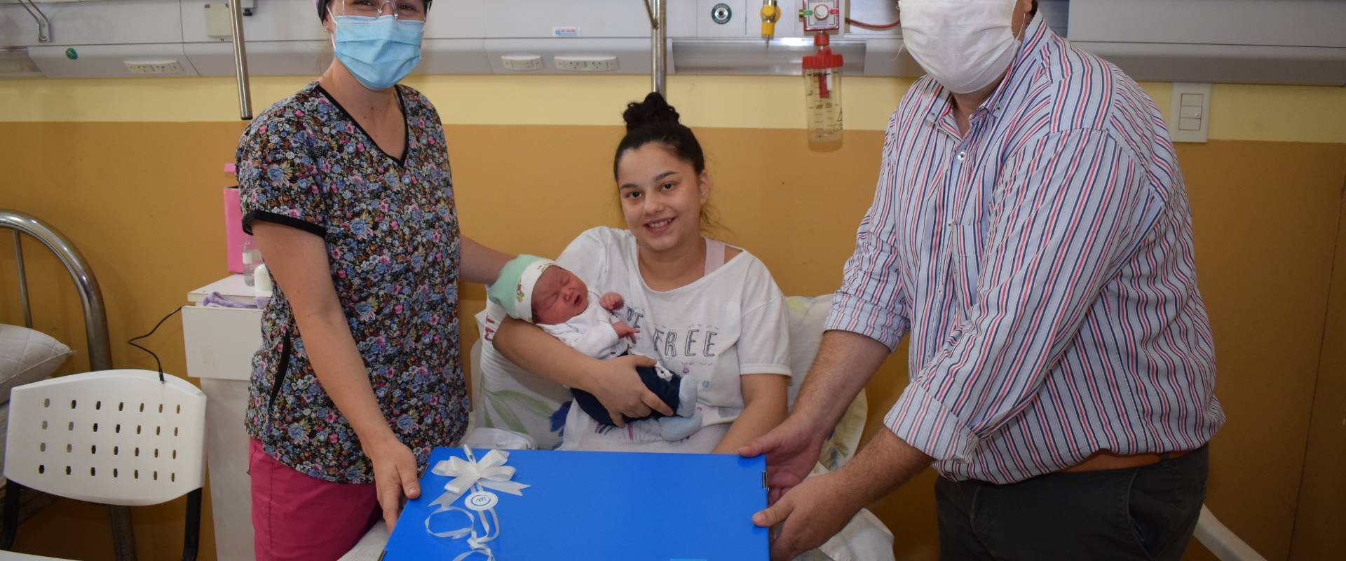 Los primeros bebés del año