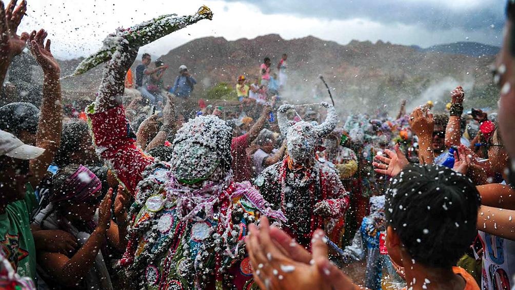 El Carnaval de la Quebrada, en Tilcara (Jujuy), atrae cada año a más turistas.