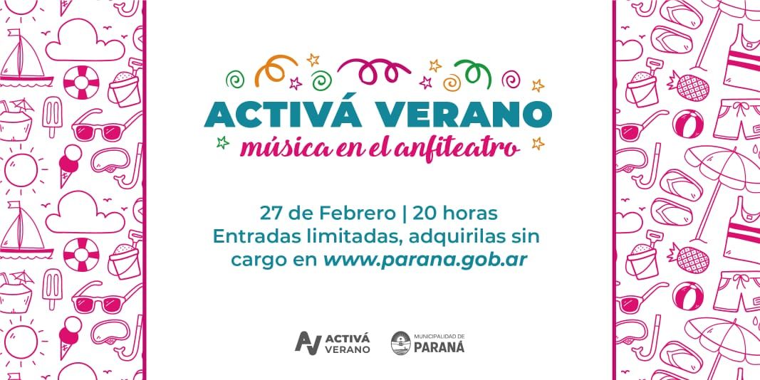 Este sábado se vivirá una noche más de Música en el Anfiteatro Este sábado se vivirá una noche más de Música en el Anfiteatro