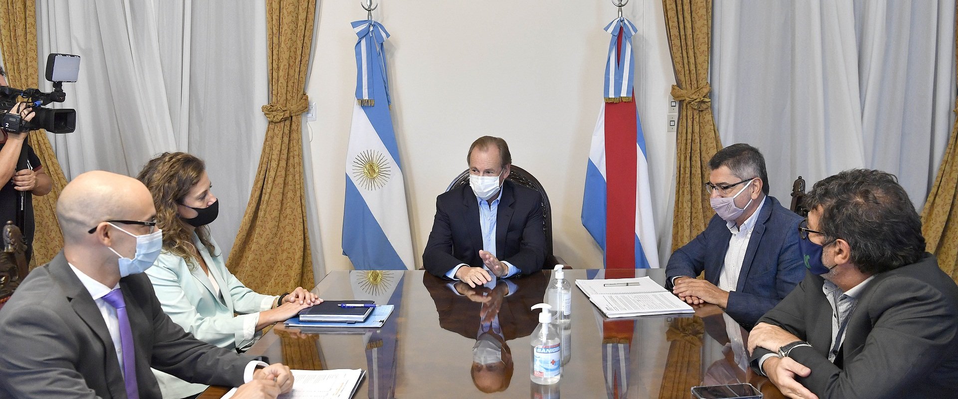 Bordet define obras de energía estratégicas Bordet define obras de energía estratégicas