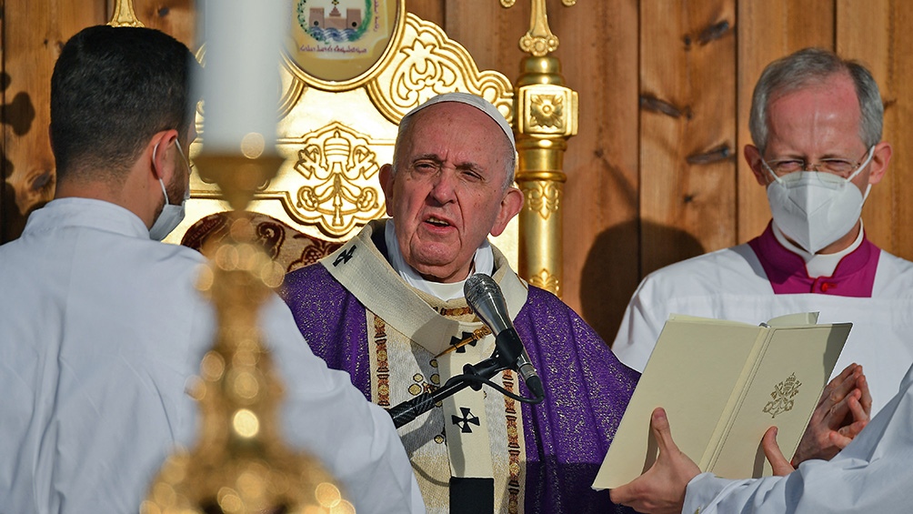 Francisco pidió “resistir a la tentación de la venganza” tras la guerra Francisco pidió “resistir a la tentación de la venganza” tras la guerra