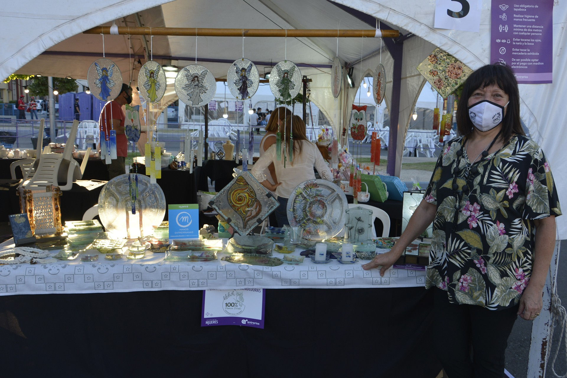 Emprendedoras de la Economía Social destacaron la realización de la Feria de Mujeres
