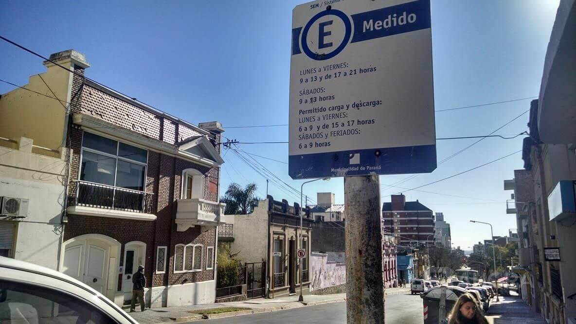 Adjudicación del nuevo sistema de estacionamiento medido de Paraná