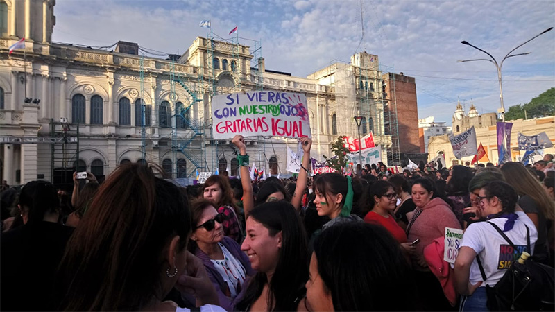 Estatales y docentes se suman al paro por el Día Internacional de la Mujer Estatales y docentes se suman al paro por el Día Internacional de la Mujer