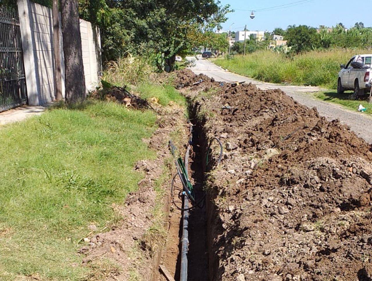 Extienden la red de agua en vecinal Jorge Newbery Extienden la red de agua en vecinal Jorge Newbery