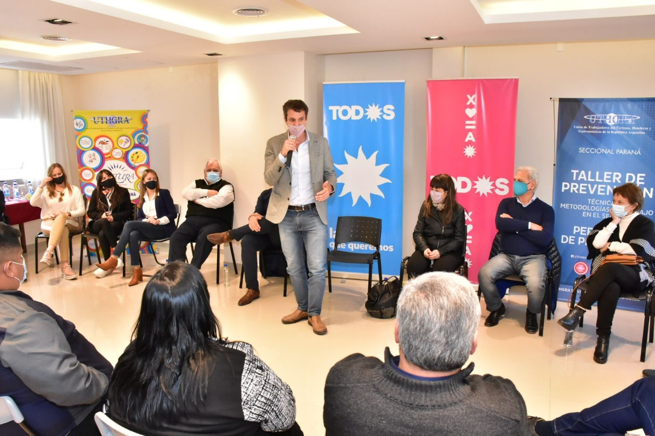 Cresto y Gaillard convocaron a los trabajadores a “fortalecer la recuperación de la Argentina”