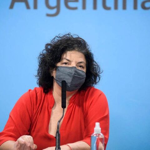 Vizzotti reiteró que se inició «un punto de inflexión y una nueva etapa» ante la pandemia