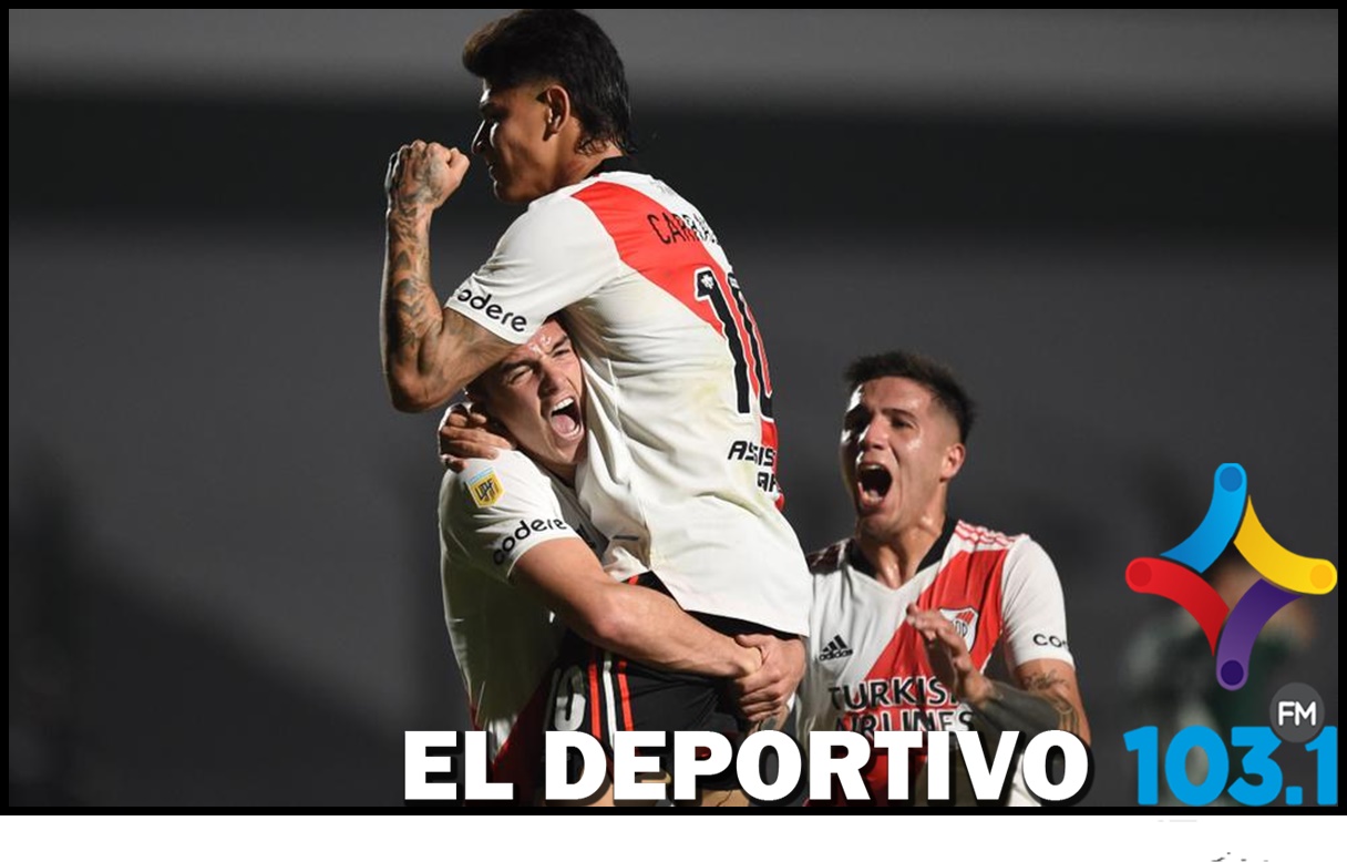 Liga Profesional: River derrotó a Sarmiento y se prende en la lucha Liga Profesional: River derrotó a Sarmiento y se prende en la lucha