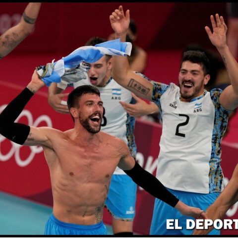 Juegos Olímpicos: Histórico triunfo del vóley masculino