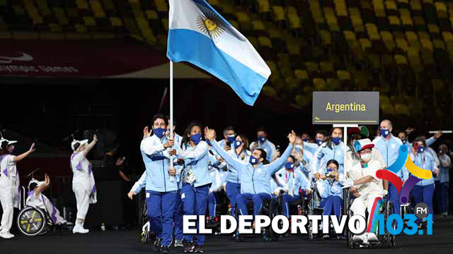 Juegos Paralímpicos: el emotivo desfile de la delegación argentina en Tokio Juegos Paralímpicos: el emotivo desfile de la delegación argentina en Tokio