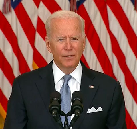 Biden defendió la retirada de EEUU de Afganistán mientras las potencias debaten un país talibán