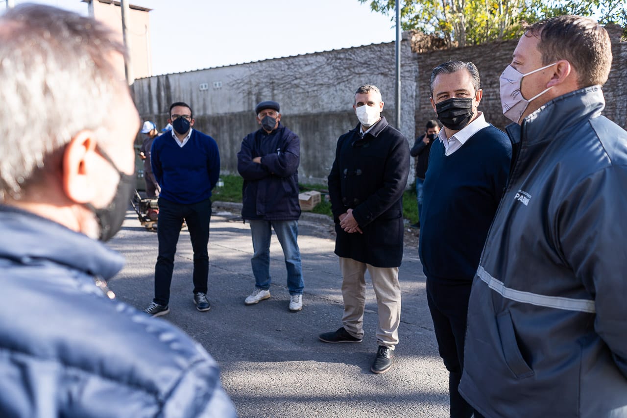 Operativo integral en barrio Villa Yatay