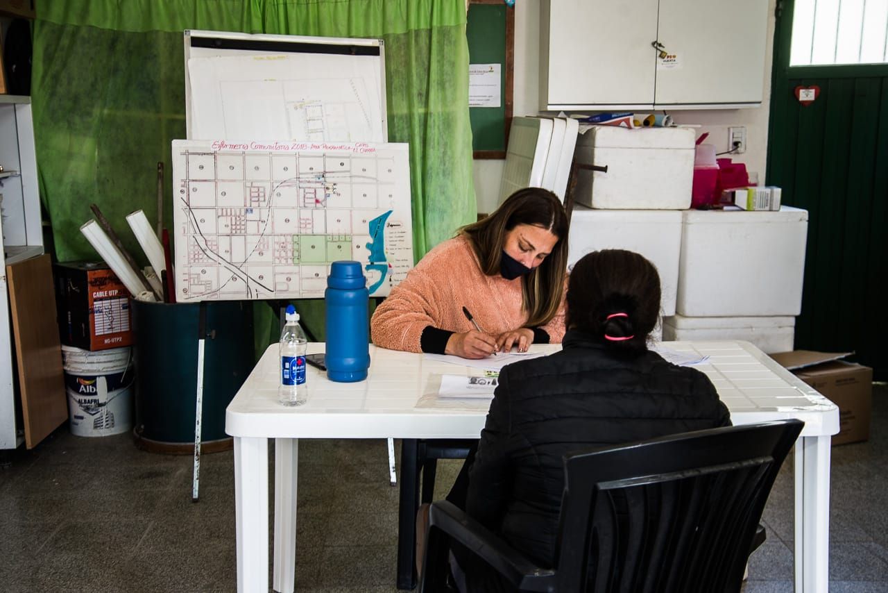 Difundieron el Programa Acompañar en barrio Las Rosas