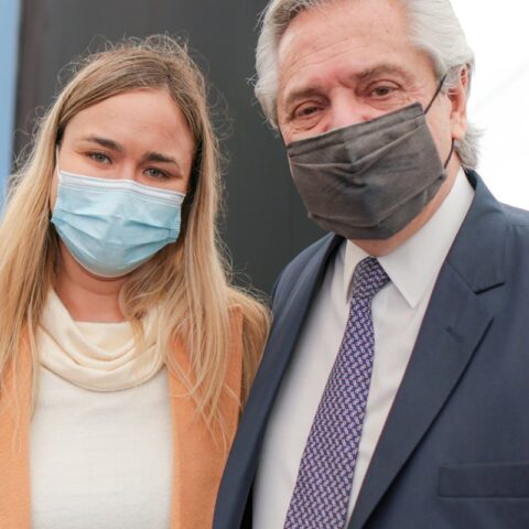 Ulman participó de la presentación de la Semana de la Juventud que encabezó Alberto Fernández