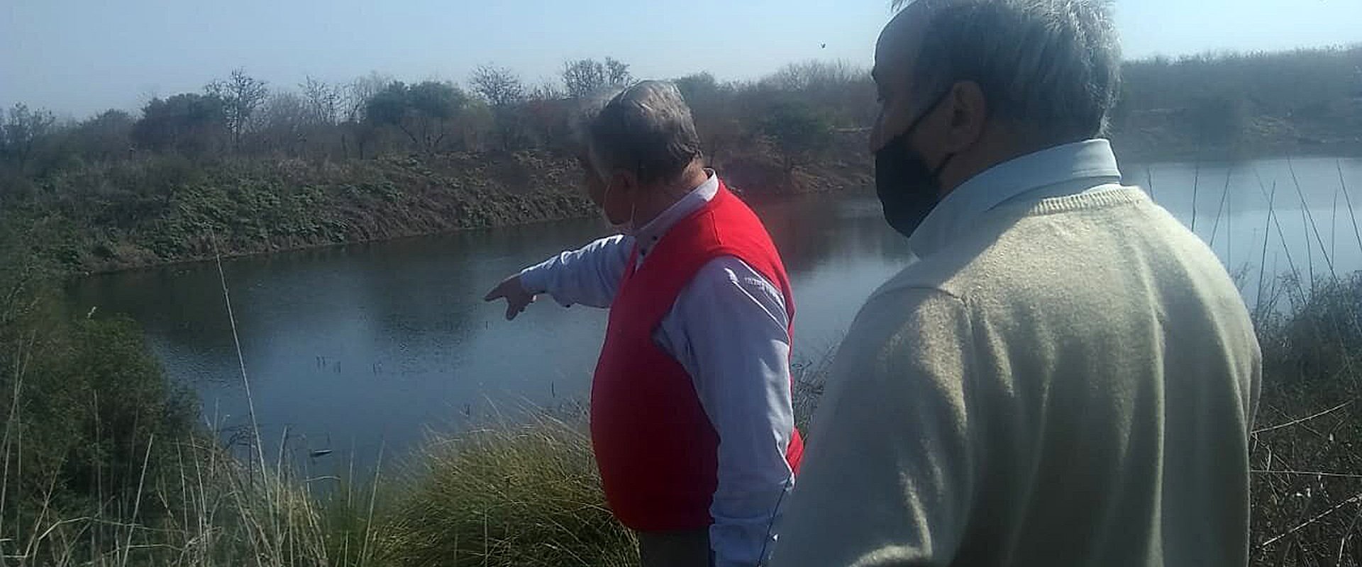 Monitorean el inicio de la obra de efluentes de Colonia Avellaneda Monitorean el inicio de la obra de efluentes de Colonia Avellaneda