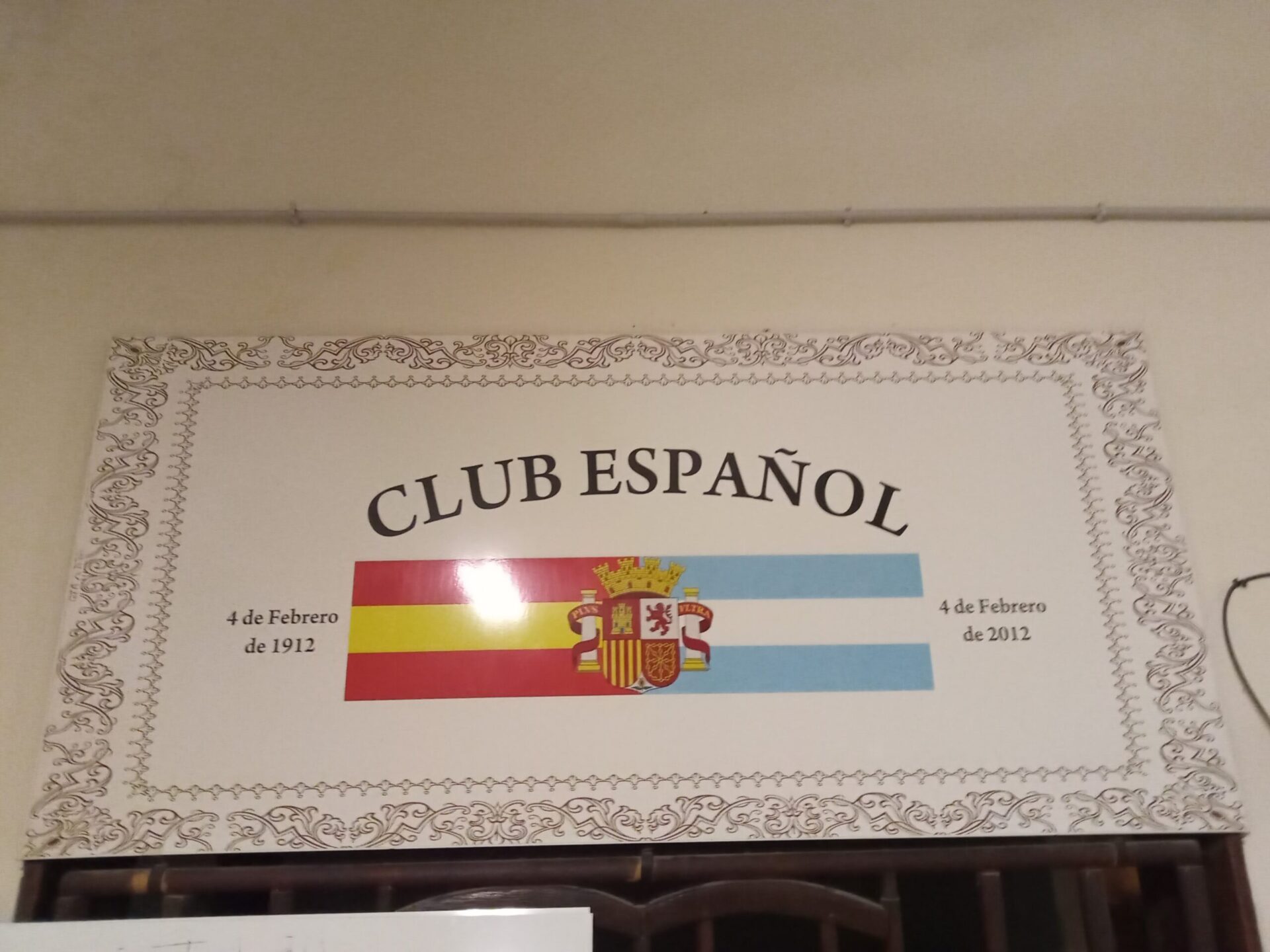Visitando al Club Español