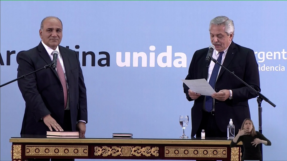 Fernández: «No somos parte del país que quiere flexibilizar derechos de los que trabajan» Fernández: «No somos parte del país que quiere flexibilizar derechos de los que trabajan»
