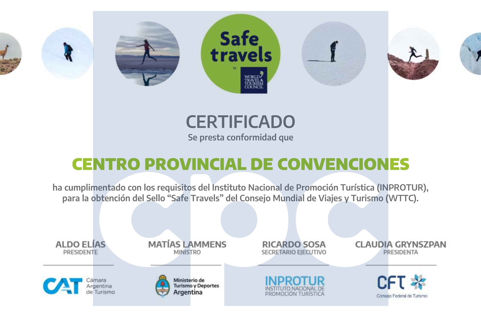 IAPSER Seguros y el Centro Provincial de Convenciones obtienen importantes certificaciones en sus rubros.