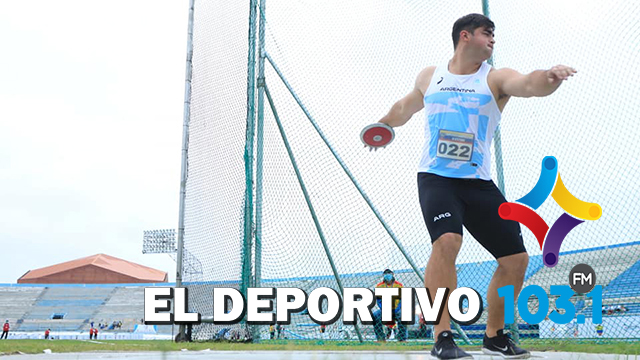 Sasia hizo doblete en el Nacional U23: ganó en lanzamiento de Bala y Disco
