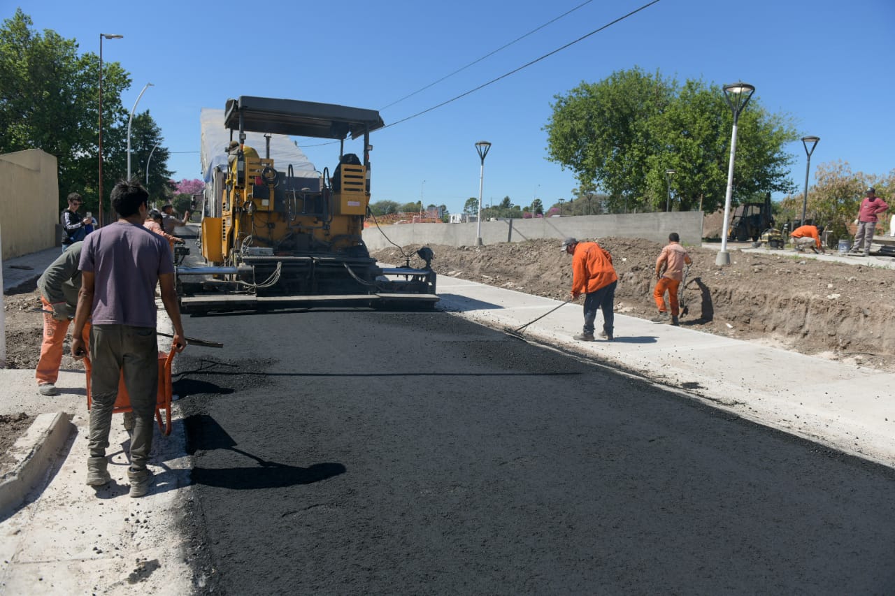 Avanza la obra del Parque Lineal Sur Avanza la obra del Parque Lineal Sur