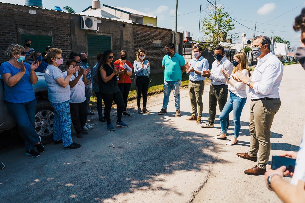 Pavimentarán más calles a través del sistema de Esfuerzo Compartido