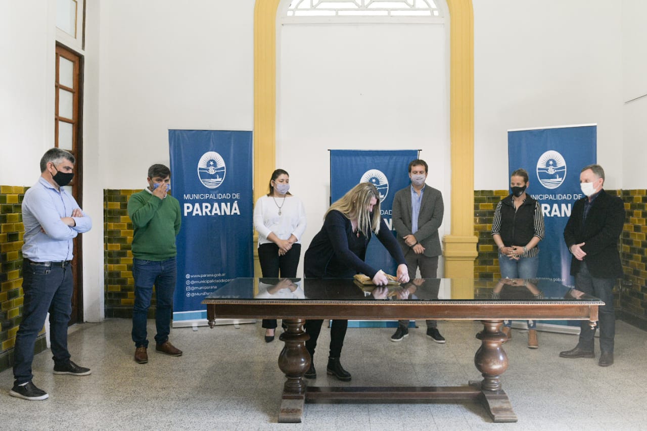 Abrieron los sobres para obras de pavimentación y cordón cuneta en Vecinal Almafuerte y Barrio El Trébol