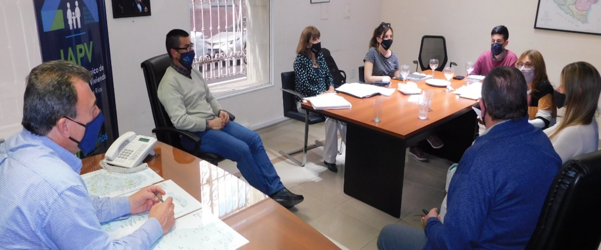 Evaluaron la marcha del Programa Casa Propia-Construir Futuro