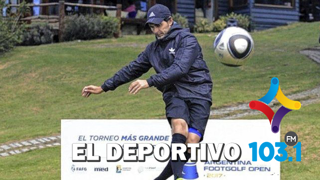 Roberto Ayala intervendrá en torneo de FootGolf en Concordia