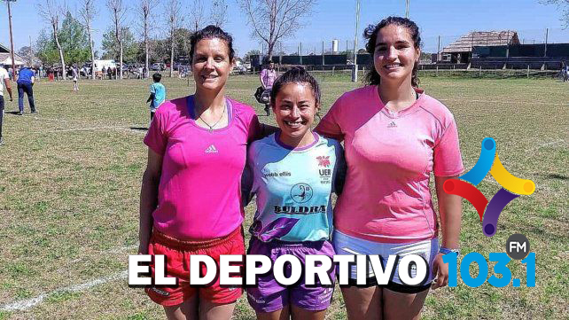 Terna arbitral netamente femenina en un partido