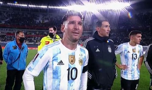 Messi, entre lágrimas: «Esperé esto hace mucho tiempo» Messi, entre lágrimas: «Esperé esto hace mucho tiempo»