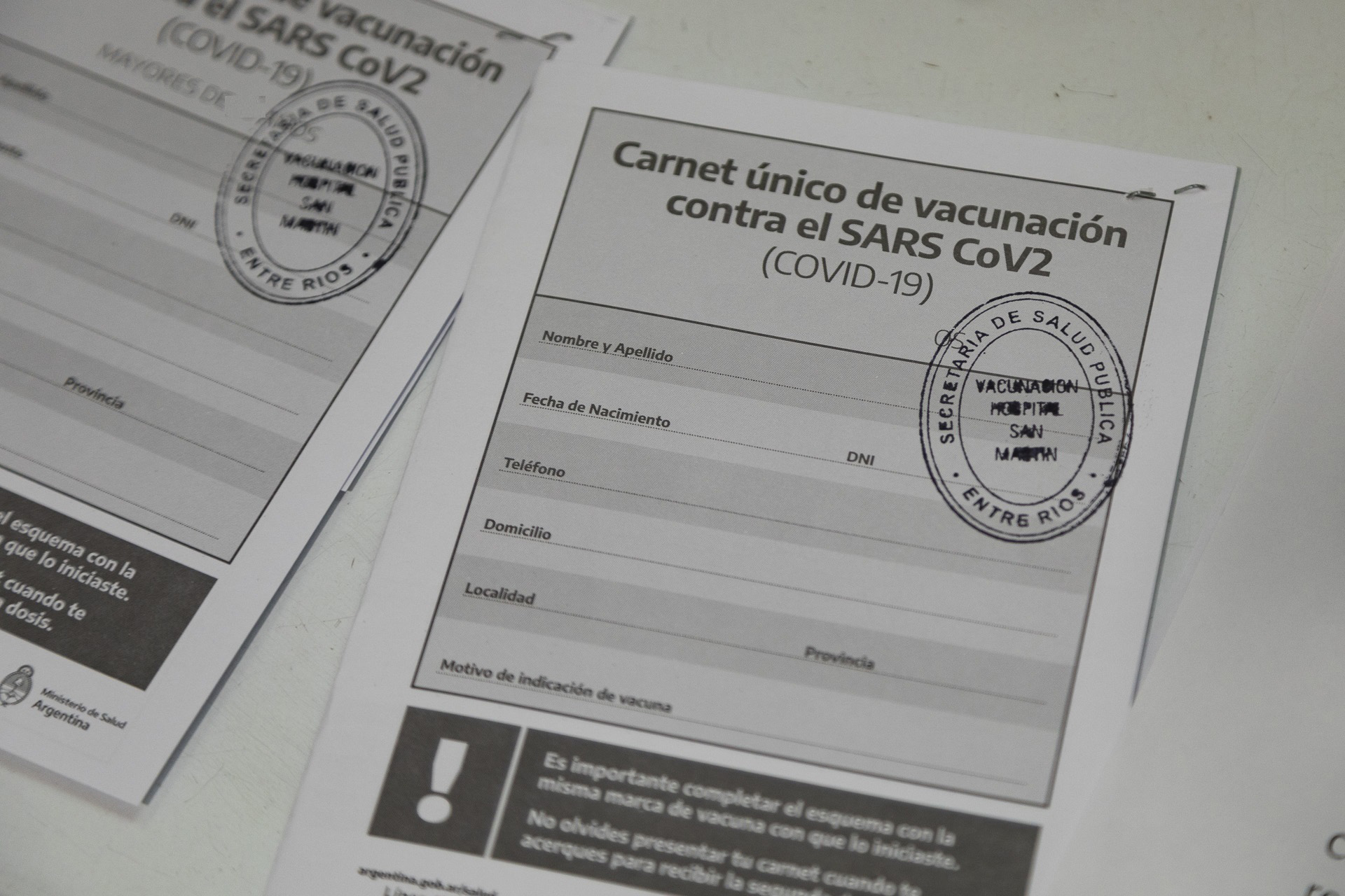 «Estamos evaluando un refuerzo de todas las vacunas»,aseguró La ministra de Salud