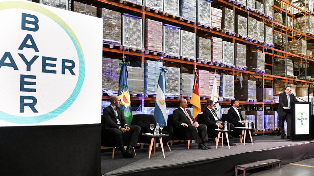 Bayer anunció inversiones en la Argentina por US$ 156,4 millones