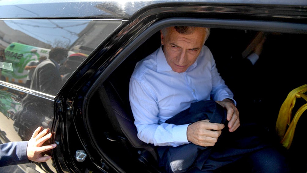 Mauricio Macri en Dolores (Foto: Fernando Gens)