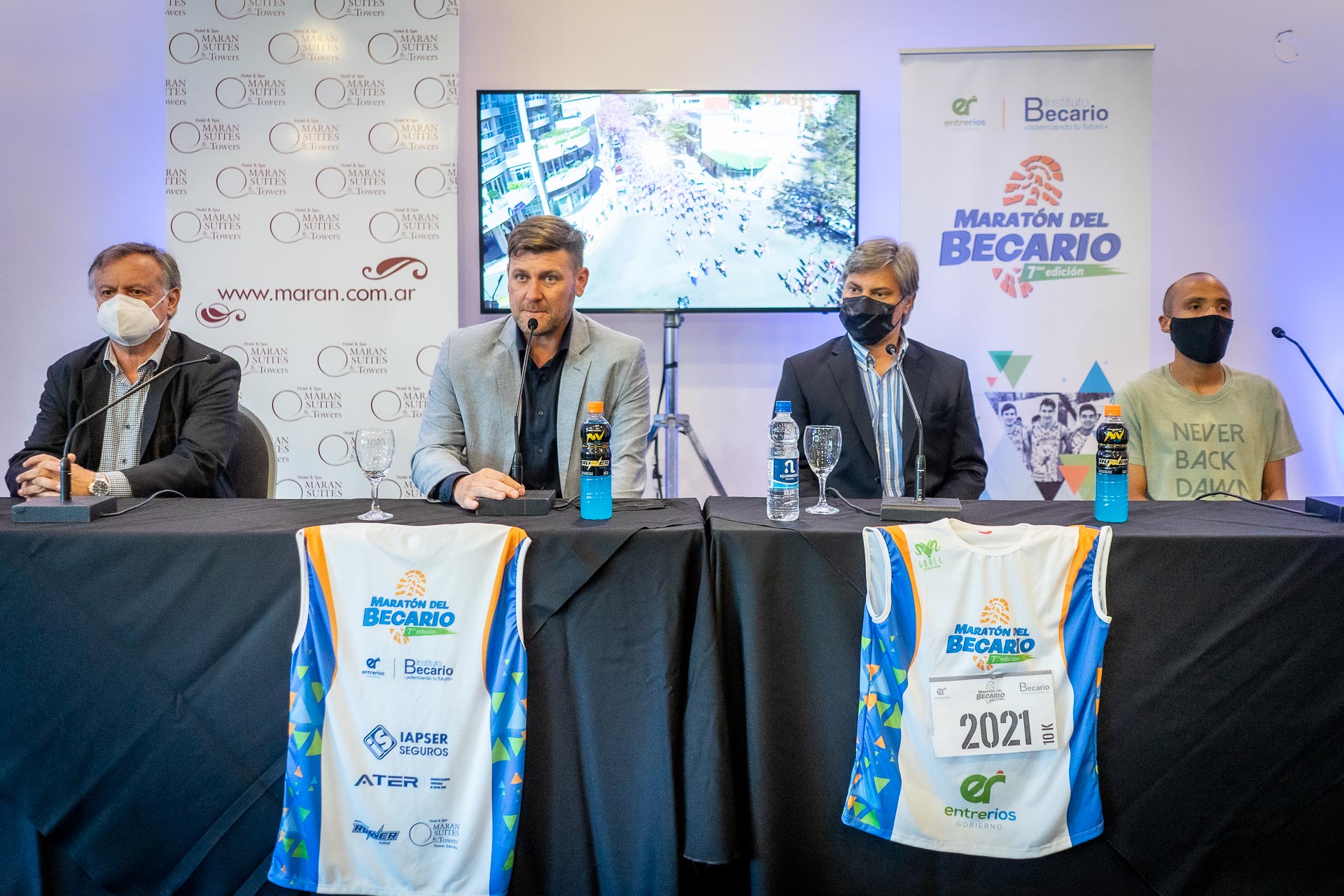 Se presentó la Maratón del Instituto Becario y comenzaron las inscripciones Se presentó la Maratón del Instituto Becario y comenzaron las inscripciones