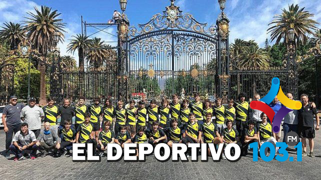 La M14 del Club Estudiantes, de gira en Mendoza
