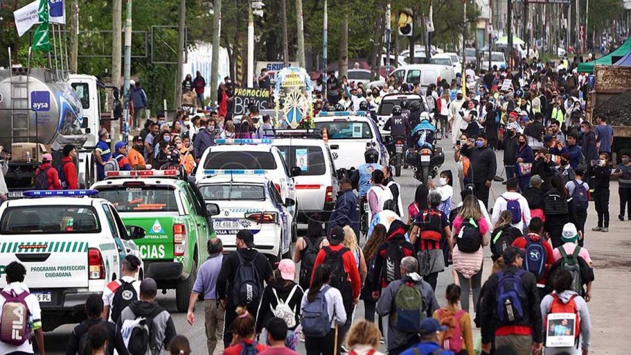 Miles de creyentes peregrinaron a Luján para pedir por «salud y trabajo»
