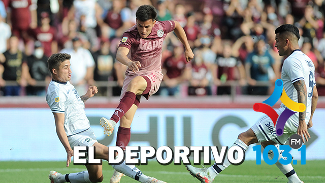 Talleres lo ganaba cómodo pero Lanús reaccionó