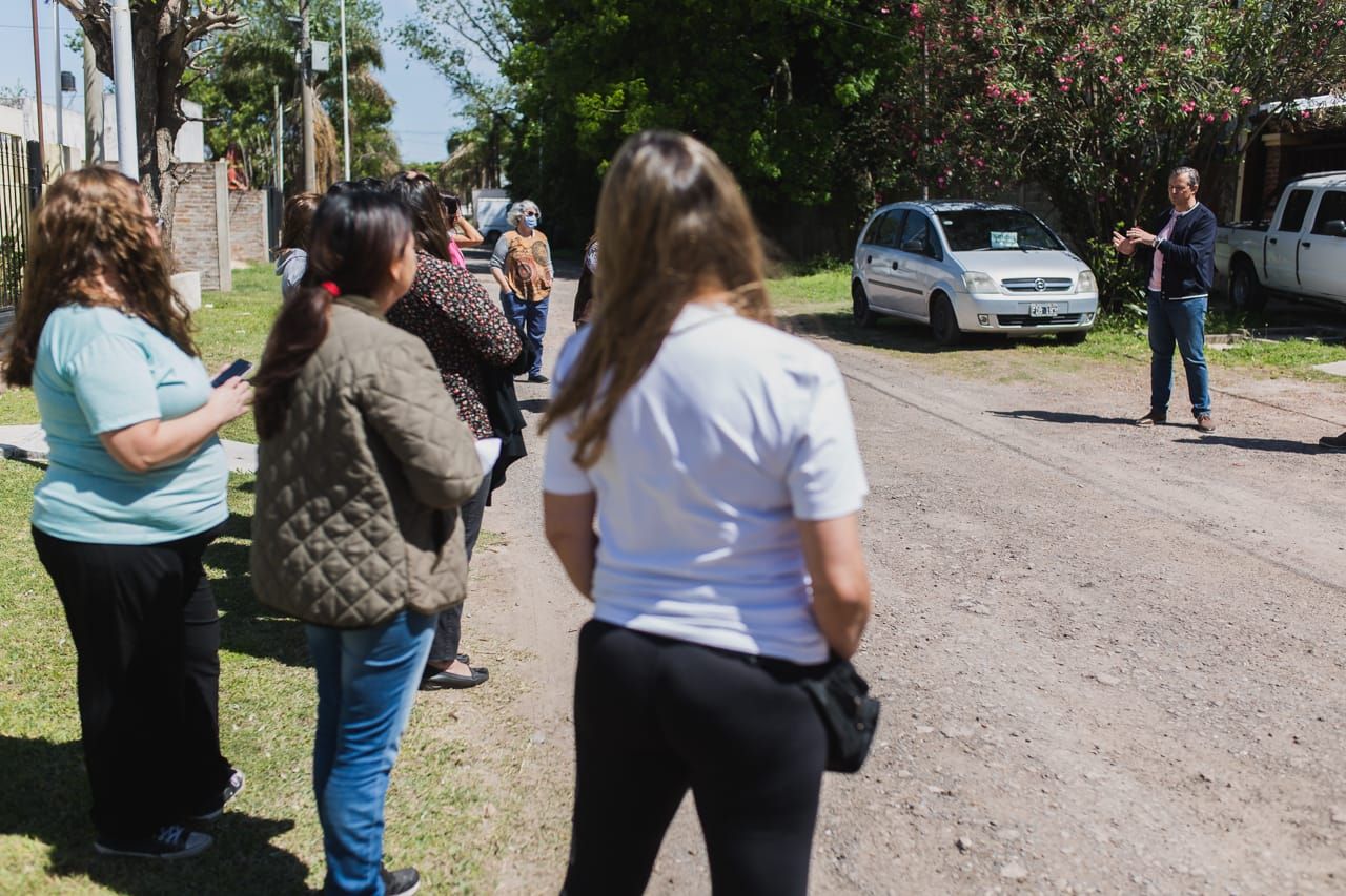 Pavimentan más calles con el sistema de Esfuerzo Compartido