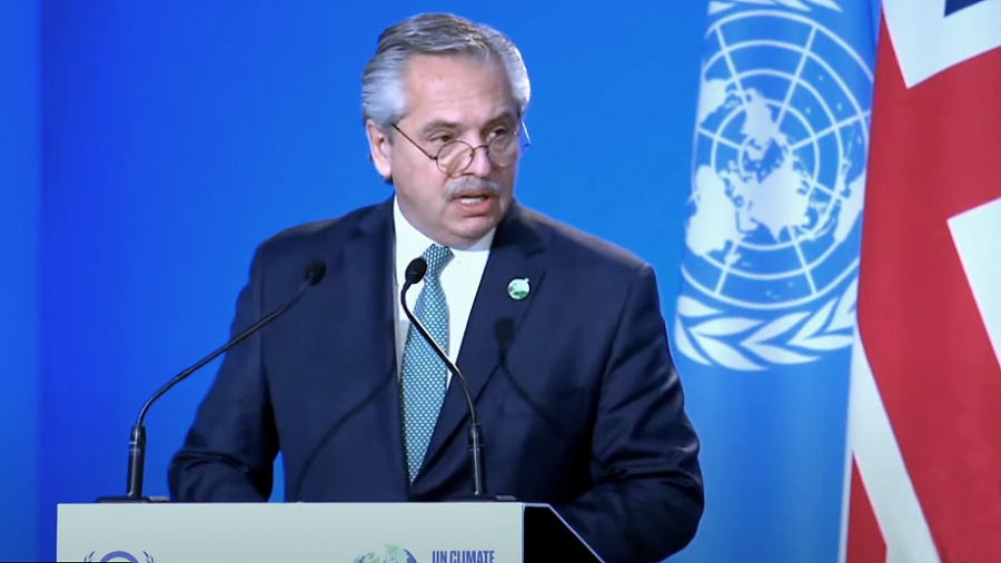 El Presidente expuso su propuesta de «canje de deuda por acción climática»