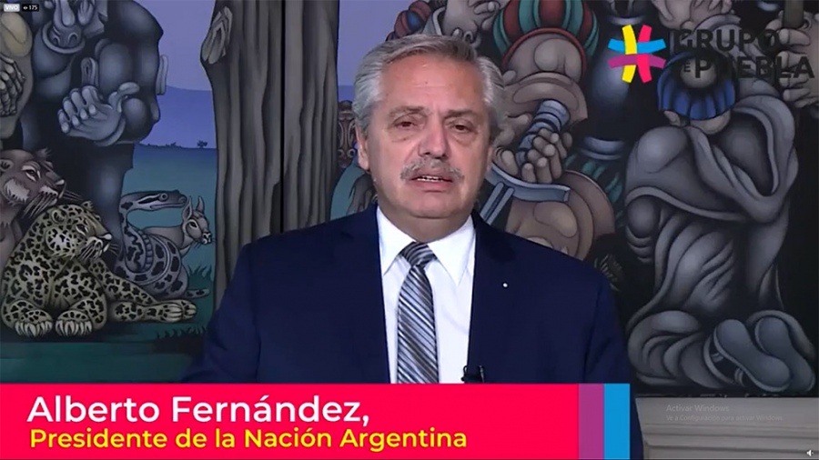 Fernández criticó la distribución mundial de vacunas: «África fue abandonada a su suerte»