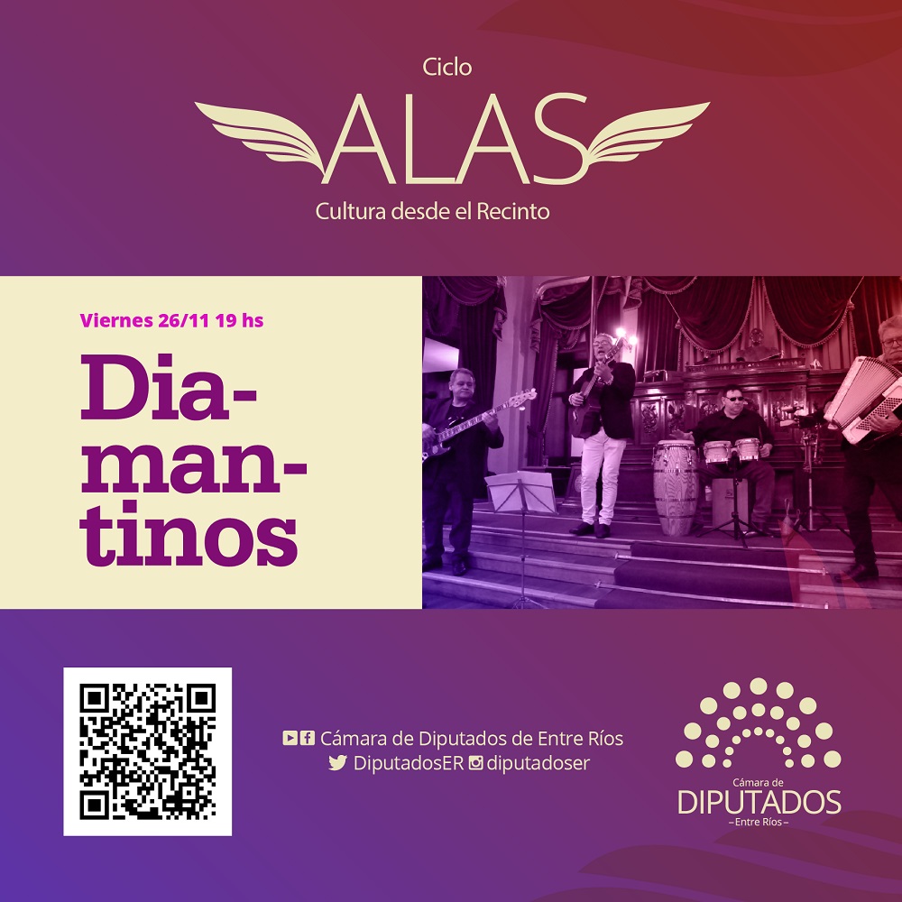 Ciclo Alas cierra el año con el folclore de Diamantinos Ciclo Alas cierra el año con el folclore de Diamantinos