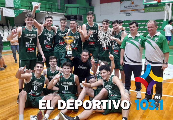 Estudiantes Concordia bicampeón de la Liga Provincial U19