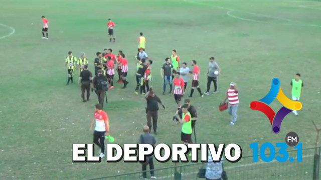 Tiros, corridas y heridos: batalla campal en Concordia en un partido de fútbol Tiros, corridas y heridos: batalla campal en Concordia en un partido de fútbol