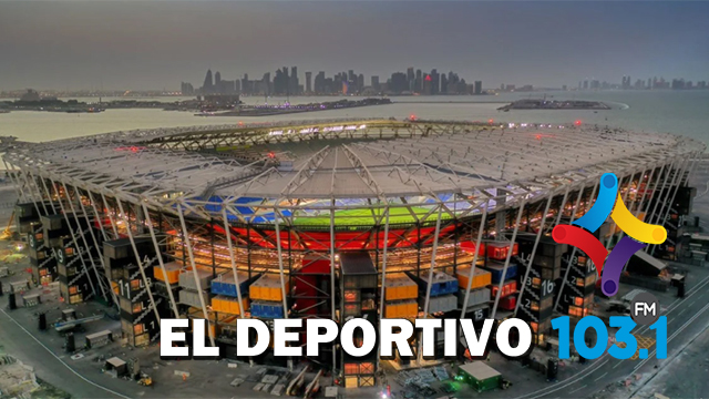 Qatar inauguró un estadio desmontable hecho con contenedores y material reciclado