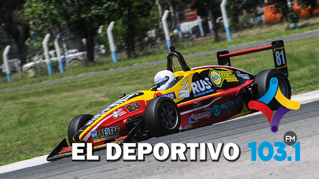 Heber Lamboglia consiguió su primer podio en la Fórmula Renault Plus